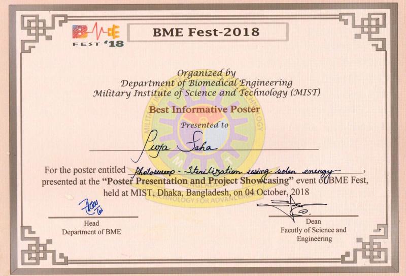 Best Informative Poster Award