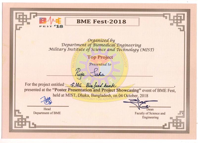 Top Project Award